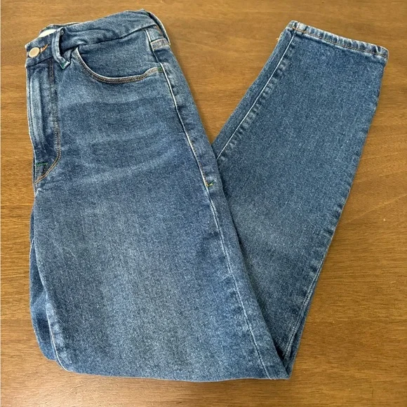 Good American Good Classic High Waist Jeans Size 4 Waist 27 - Picture 4 of 6